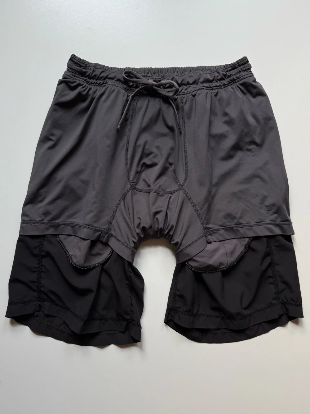 Birddogs Men's Black Lightweight Performance Gym Shorts - Size S